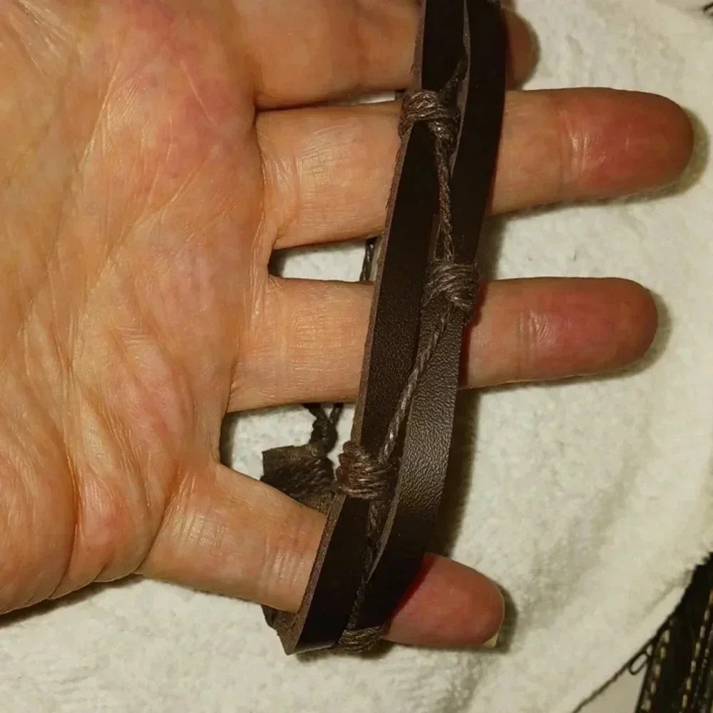 Handmade Leather Unisex Bracelet